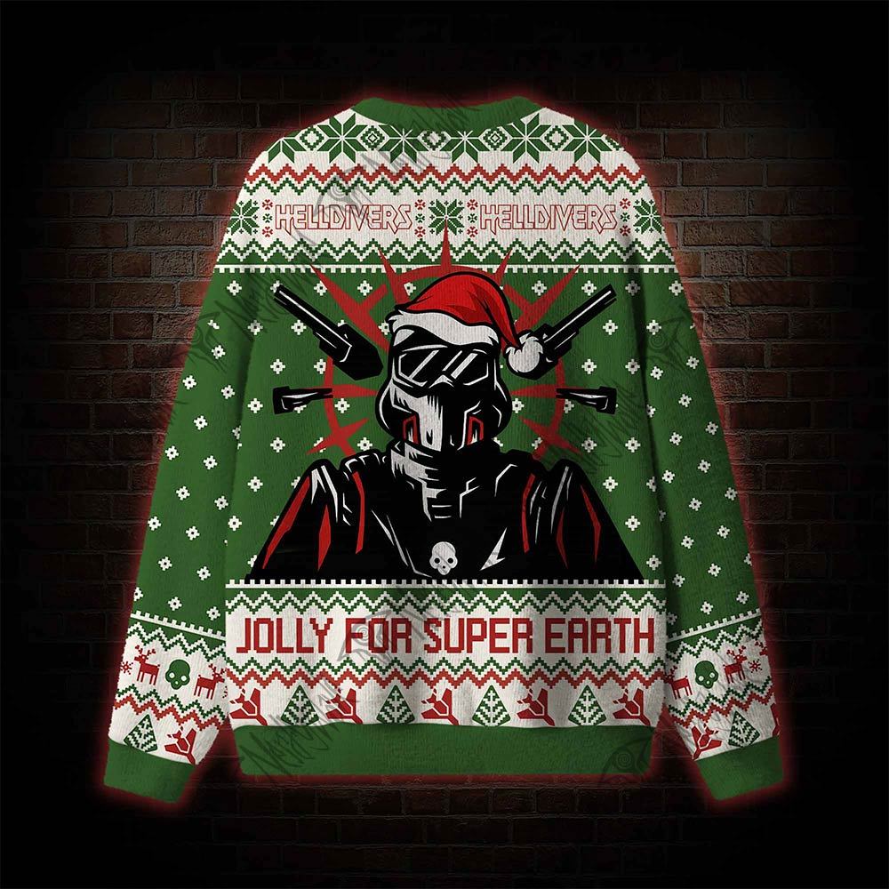 Helldivers Ugly Sweatshirts