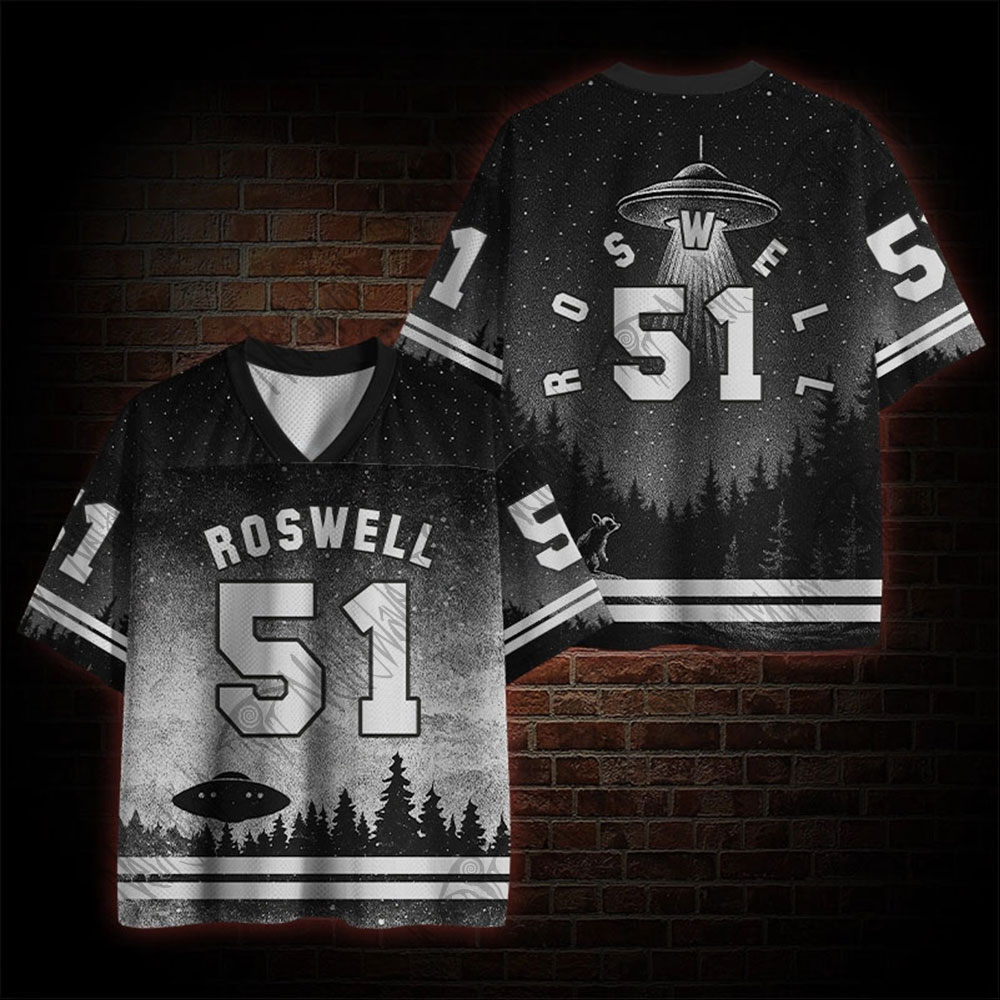 Roswell UFO Crash Mesh Jersey