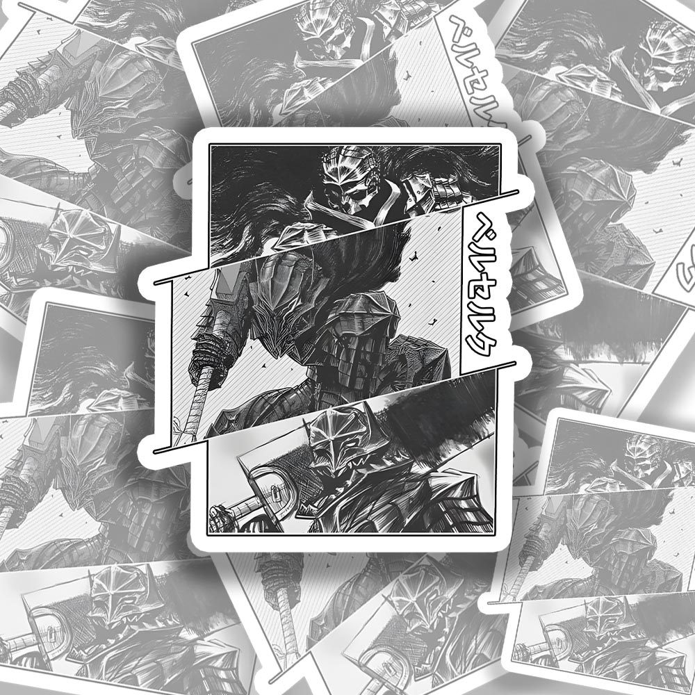 Black Swordsman Sticker