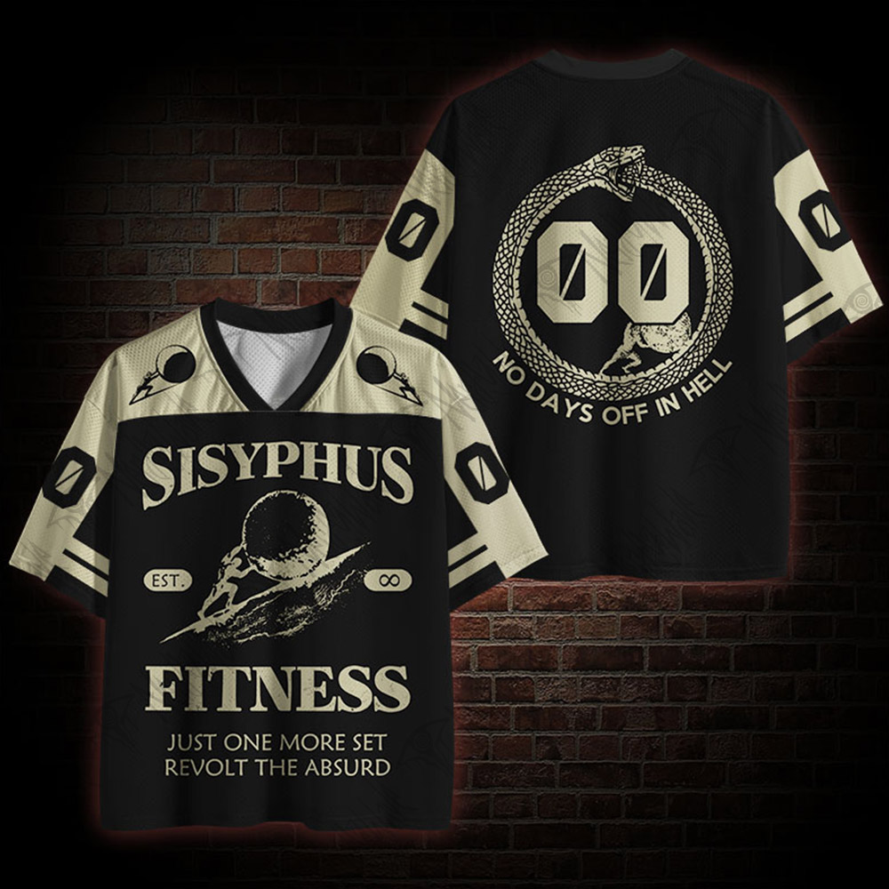 Just One More Set Mesh Jersey