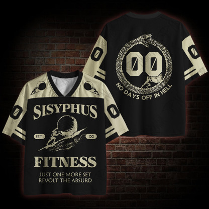 Just One More Set Mesh Jersey