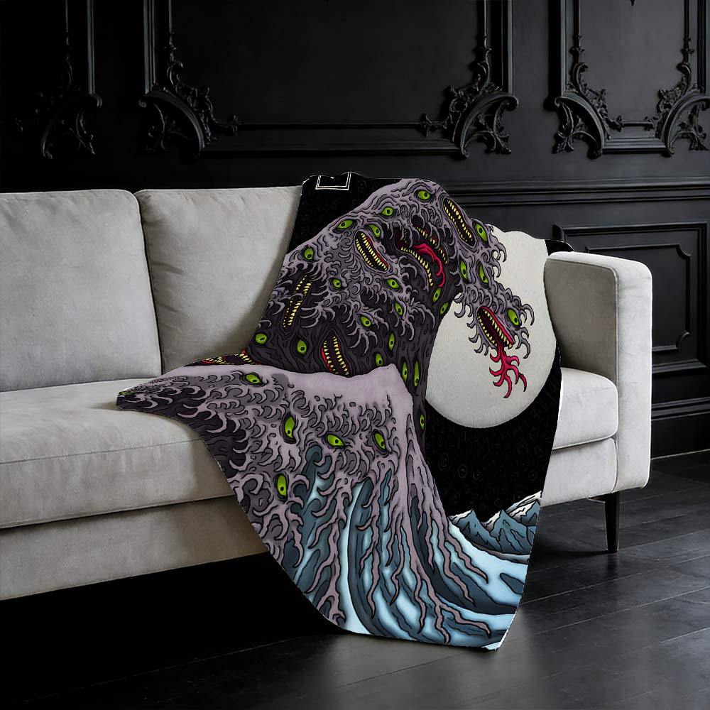 The Great Shoggoth Flannel Blanket