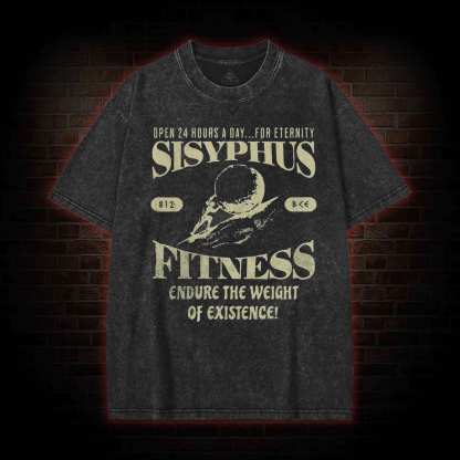 Sisyphus Fitness Washed T-shirt
