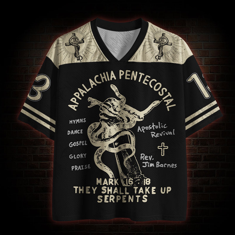 They Shall Take up Serpents Mesh Jersey