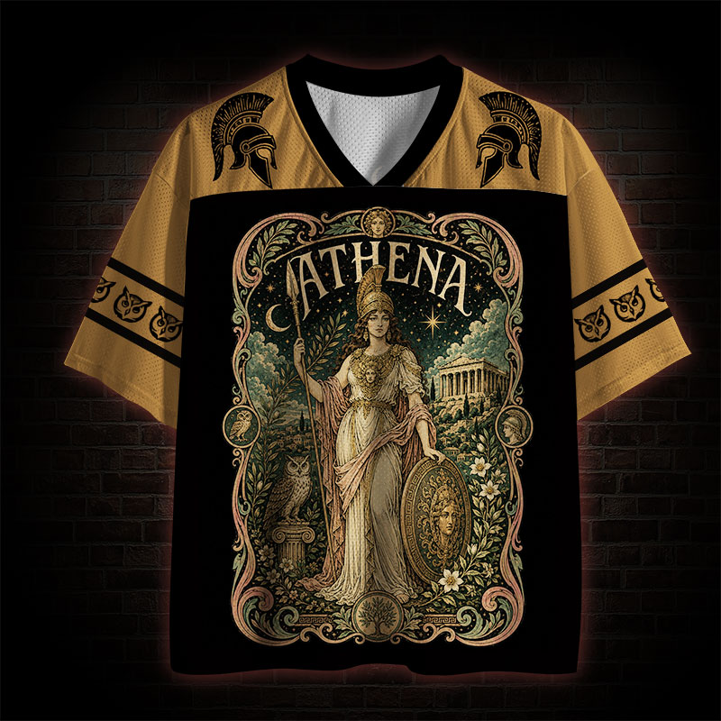 Athena Greek Mythology Mesh Jersey