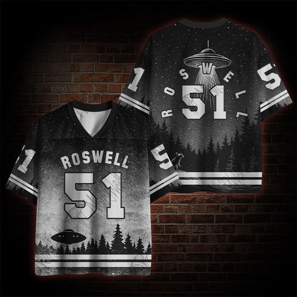 Roswell UFO Crash Mesh Jersey