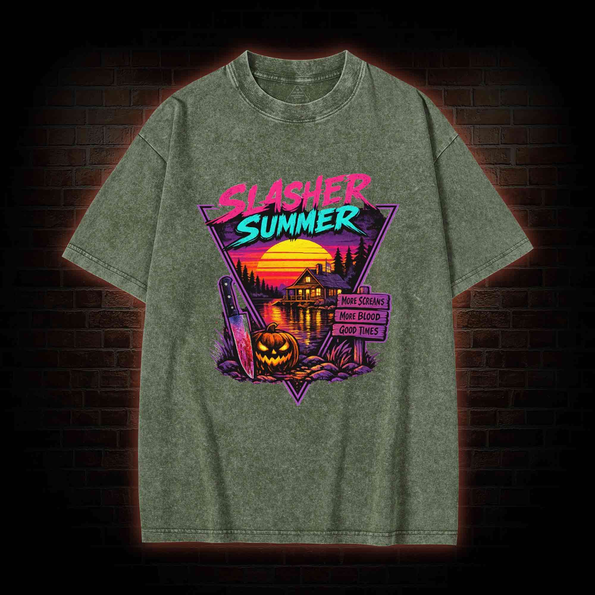 Slasher Summer Washed T-shirt