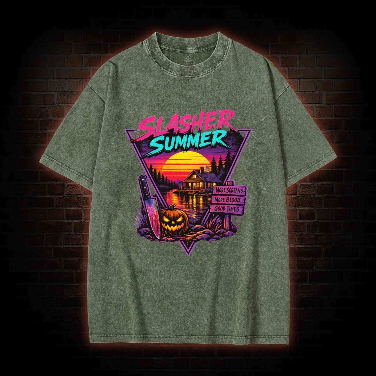 Slasher Summer Washed T-shirt