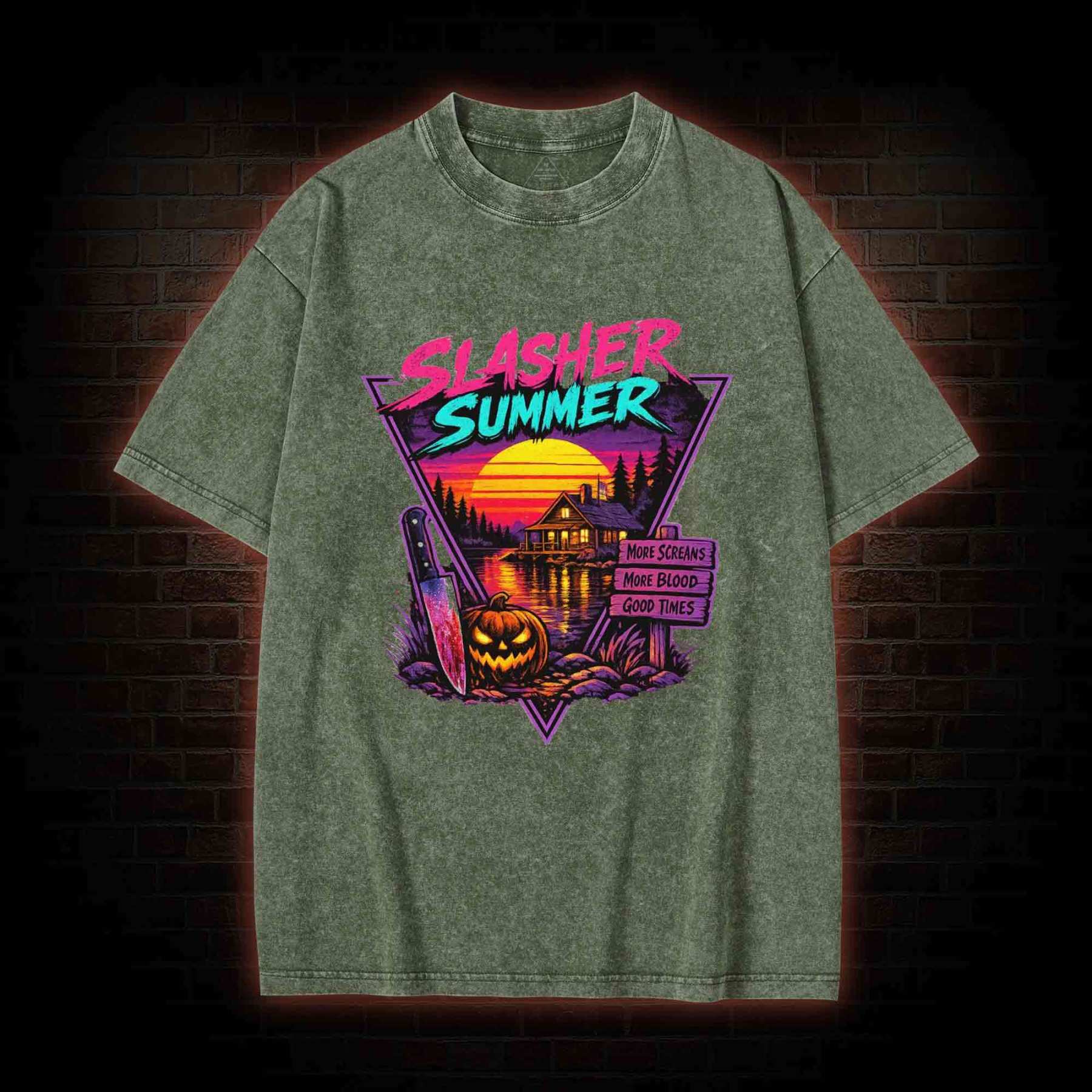 Slasher Summer Washed T-shirt