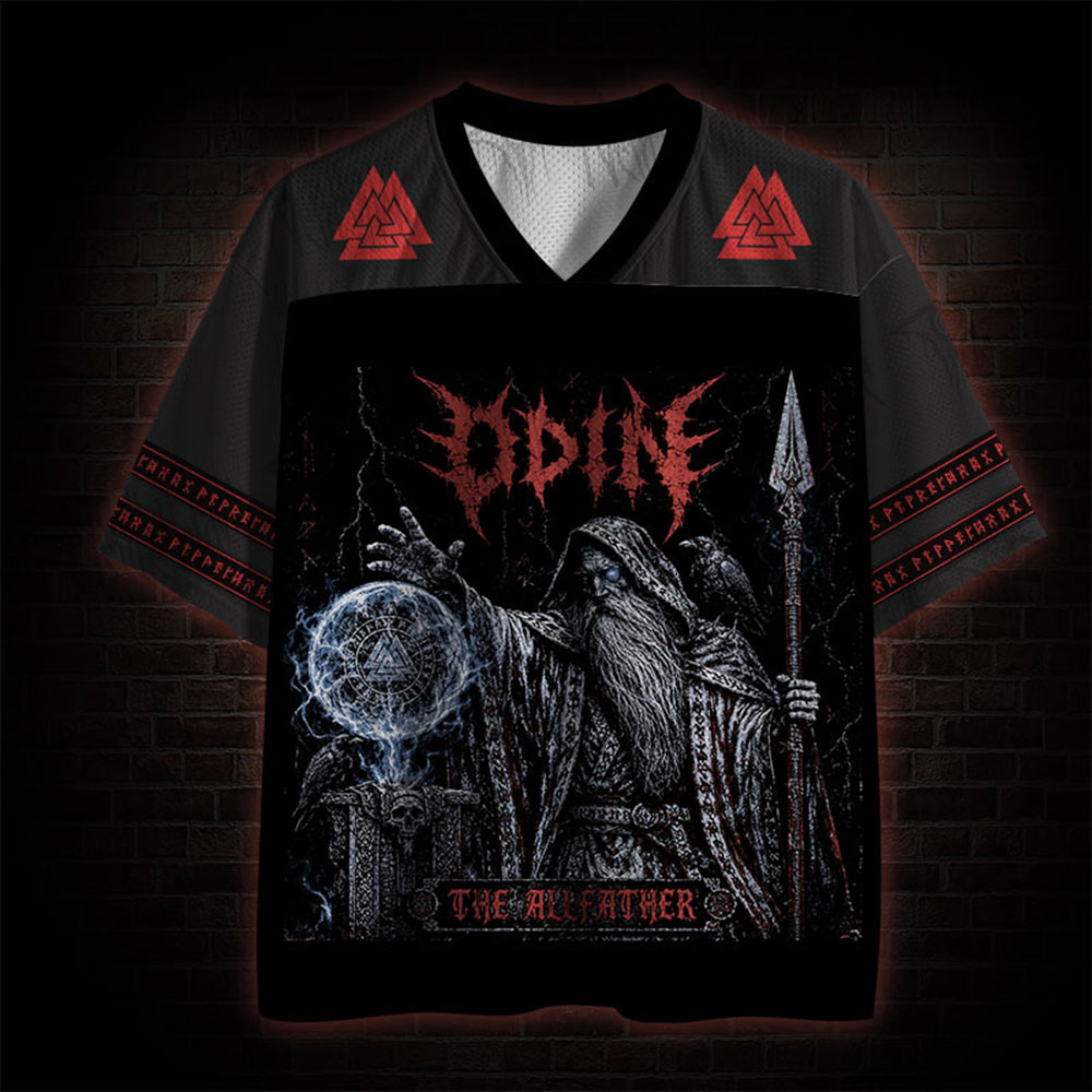 The Allfather Odin Wrath of Asgard Mesh Jersey