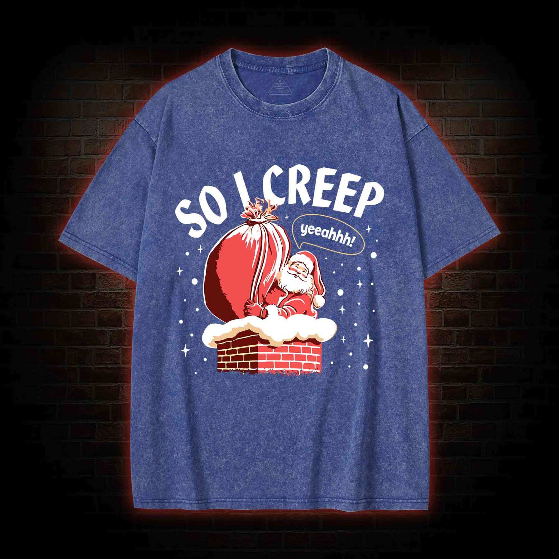 So I Creep Washed T-shirt