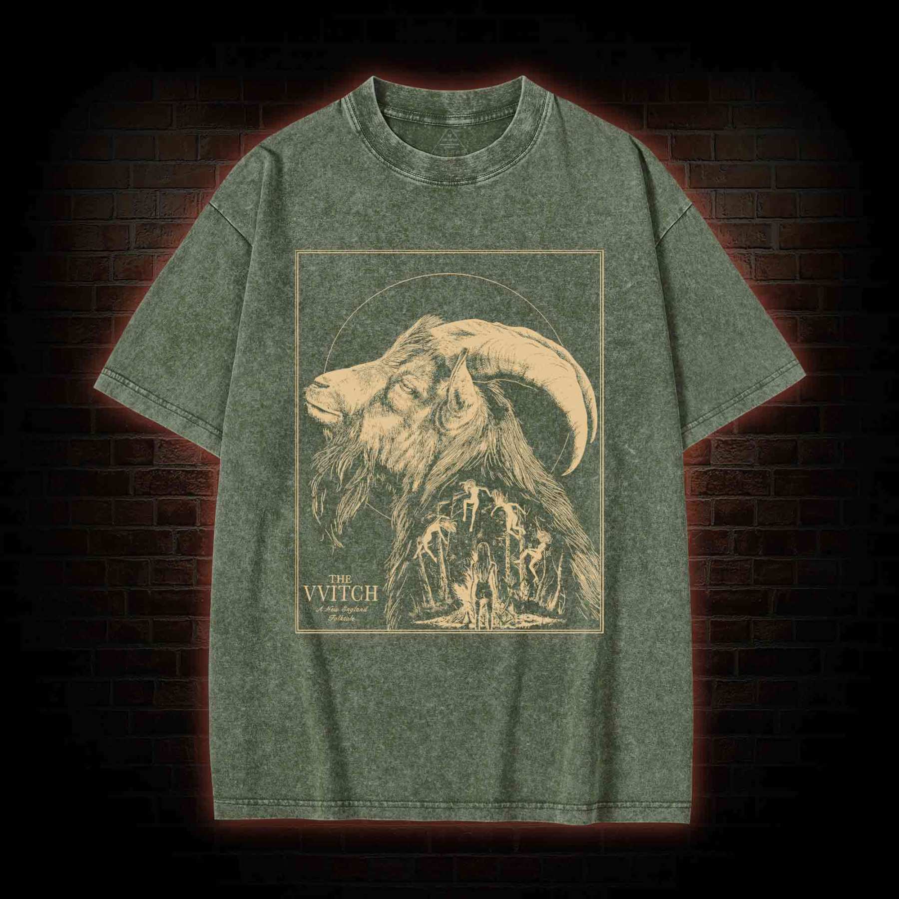 The Witch Vvitch Inspired Black Phillip Washed T-shirt