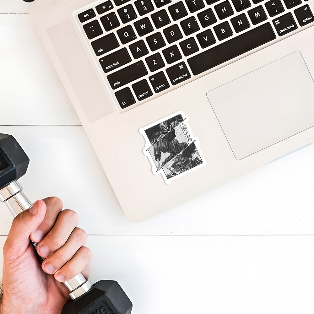 Black Swordsman Sticker