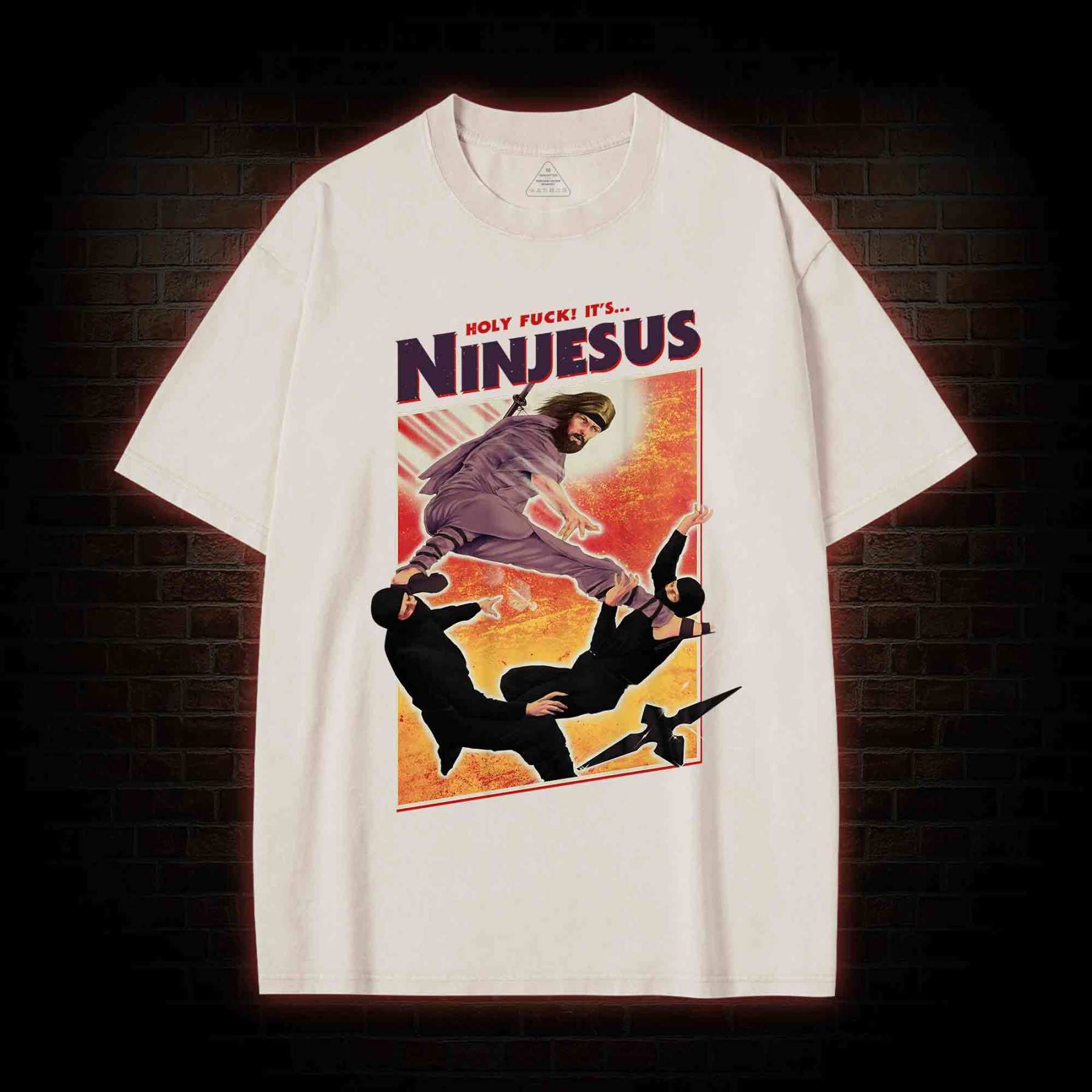 Ninjesus Washed T-shirt