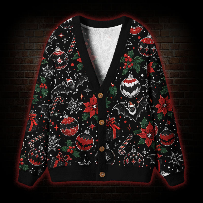 Nightmare Before Cheer Cardigan Sweater