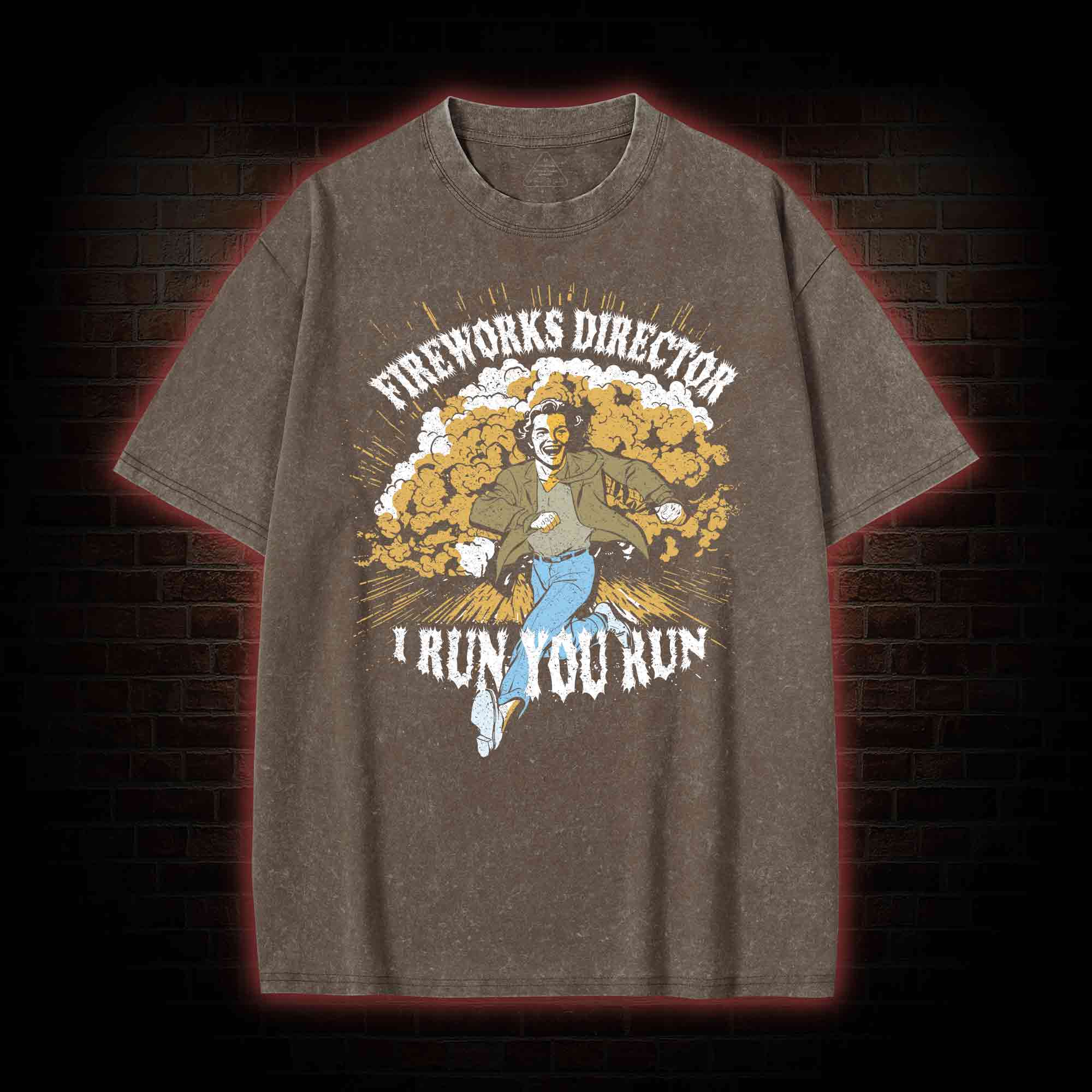  Fireworks Director Washed T-shirt