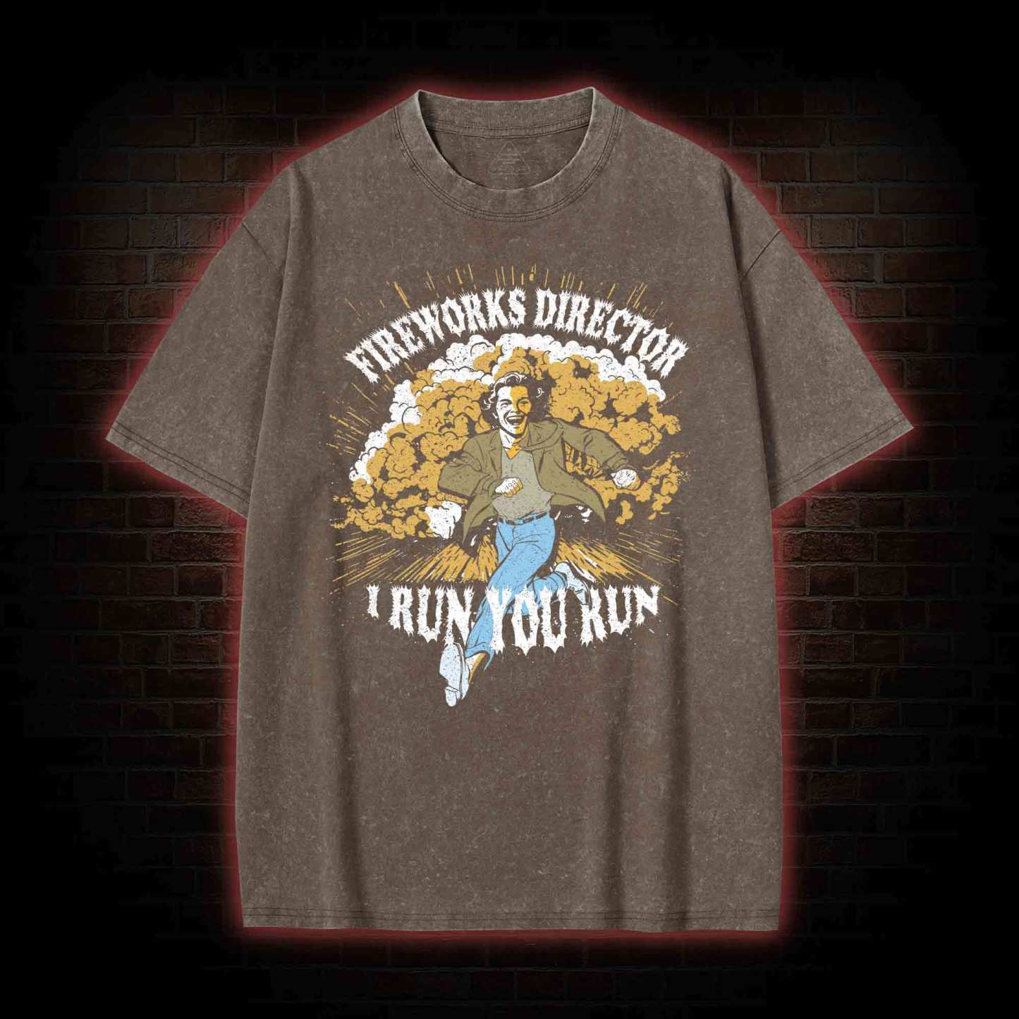  Fireworks Director Washed T-shirt