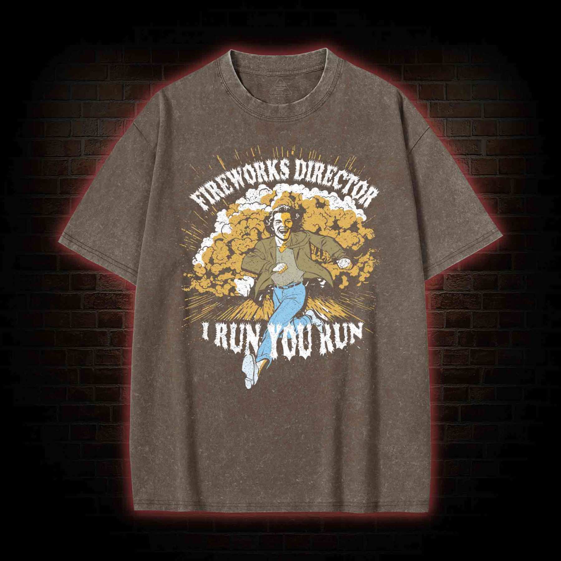  Fireworks Director Washed T-shirt