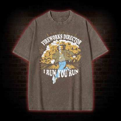  Fireworks Director Washed T-shirt