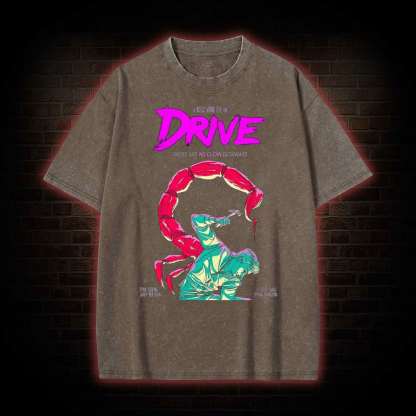 There are No Clean Getaways Washed T-shirt