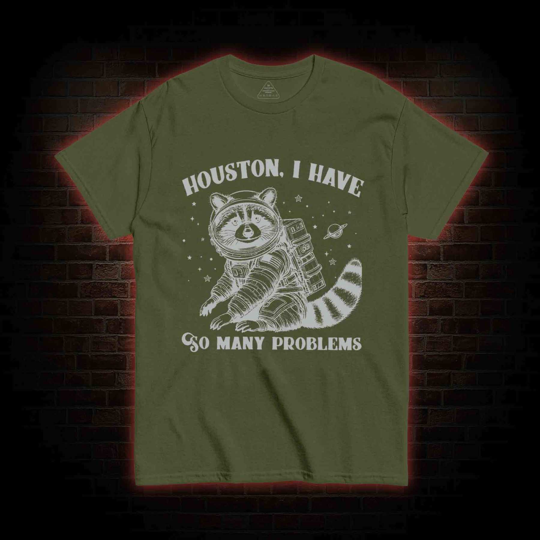 I Have So Many Problems Raccoon T-shirt