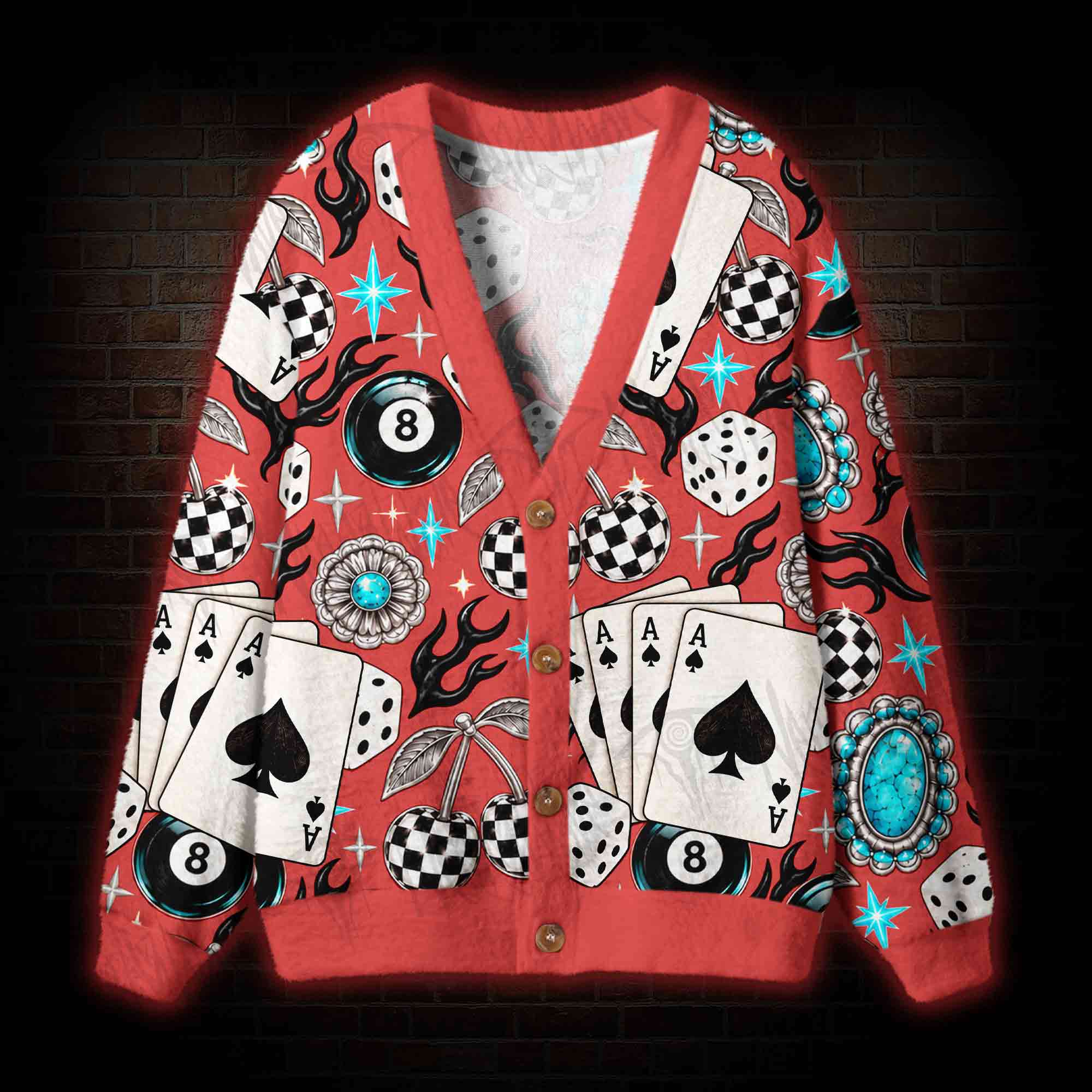 Lucky Roller Cardigan Sweater