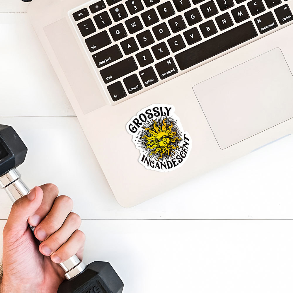 Grossly Incandescent Sticker