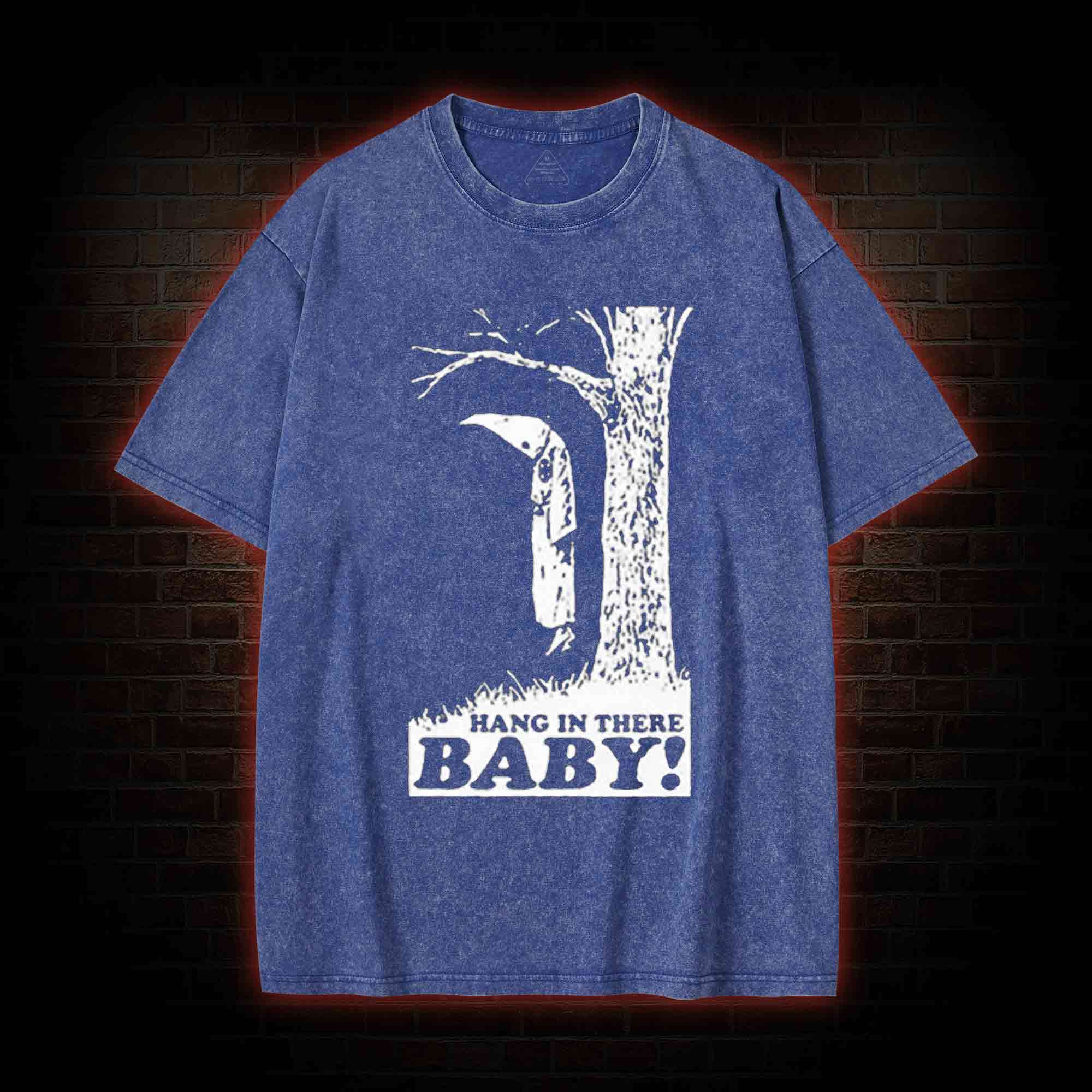 Funny The Hanging Klansman Washed T-Shirt