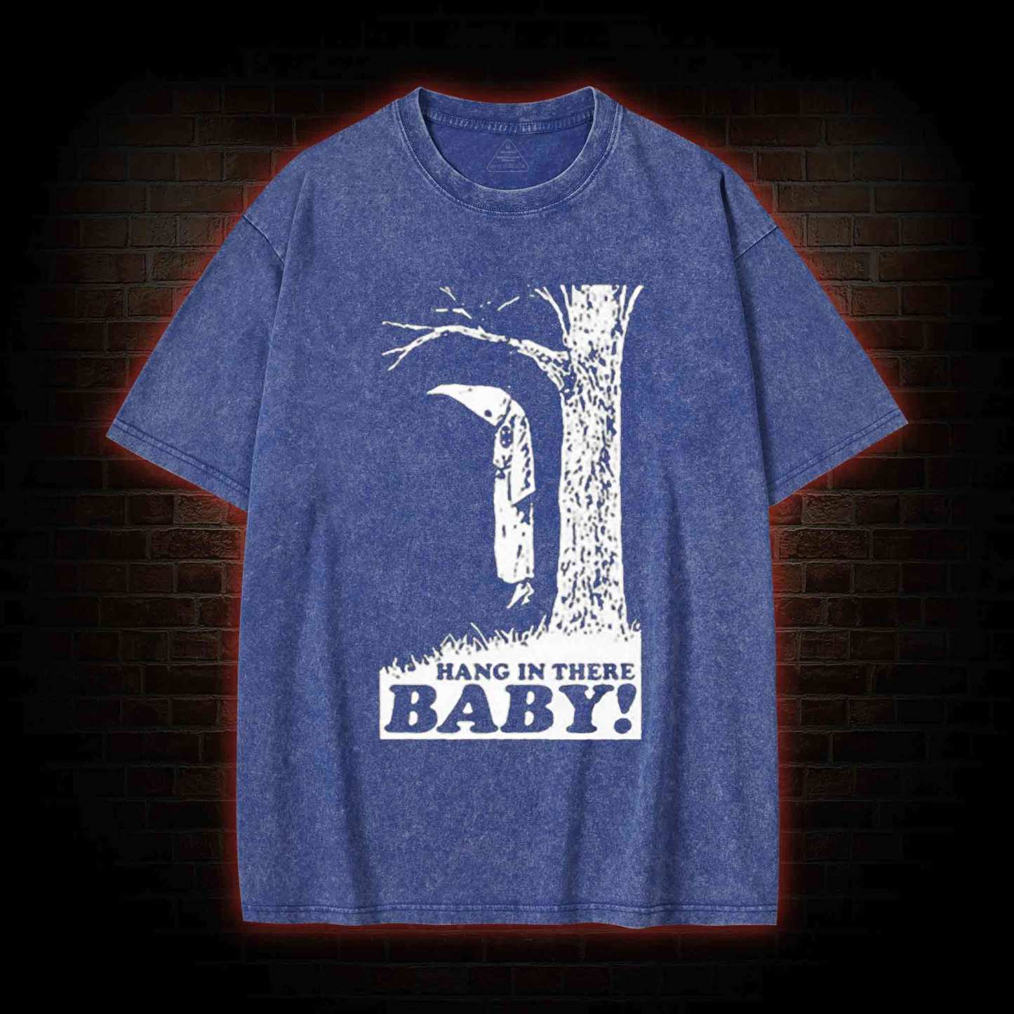 Funny The Hanging Klansman Washed T-Shirt