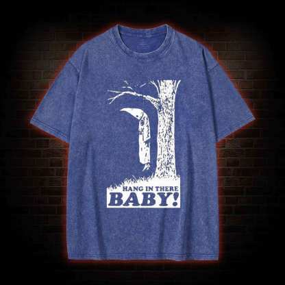 Funny The Hanging Klansman Washed T-Shirt