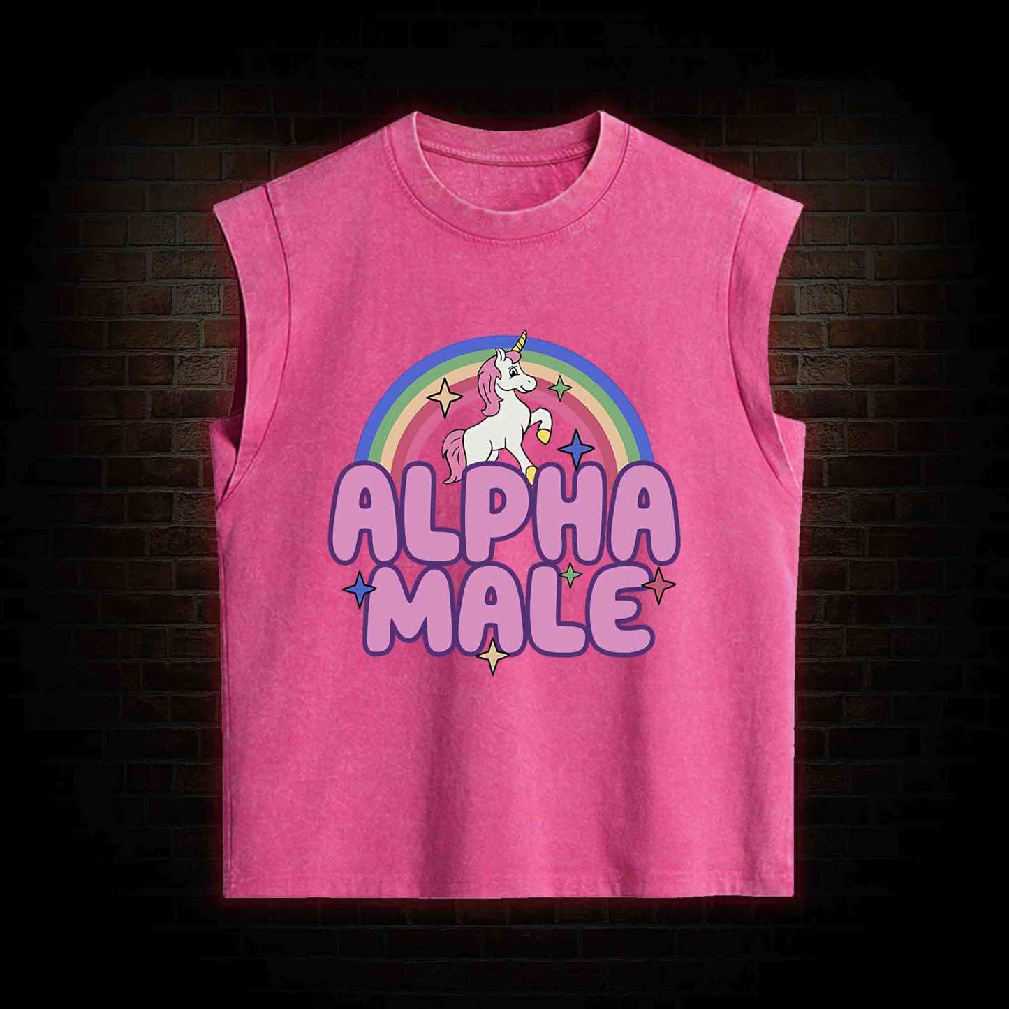 Alpha Male  Women's Washed Tank Top
