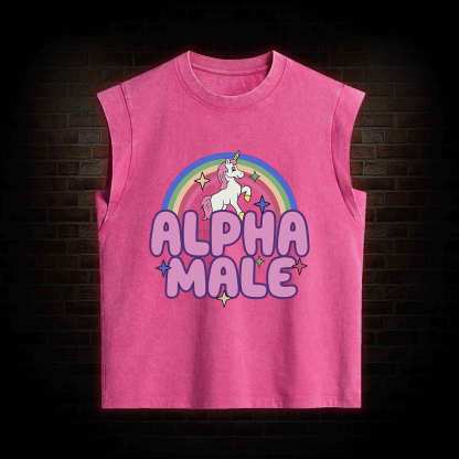 Alpha Male  Women's Washed Tank Top