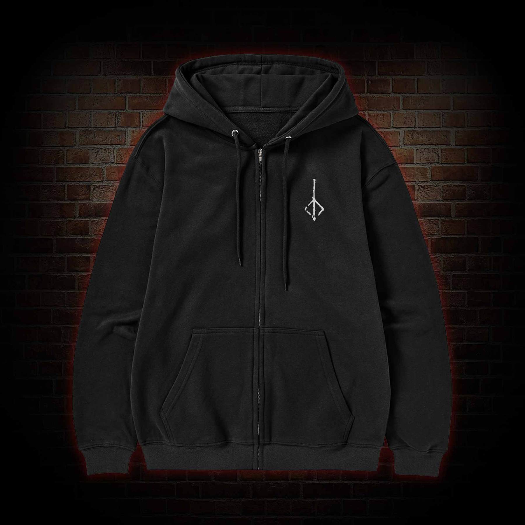 Hello Good Hunter Zipper Hoodie