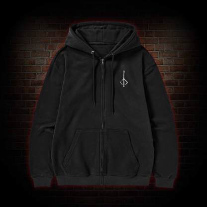 Hello Good Hunter Zipper Hoodie