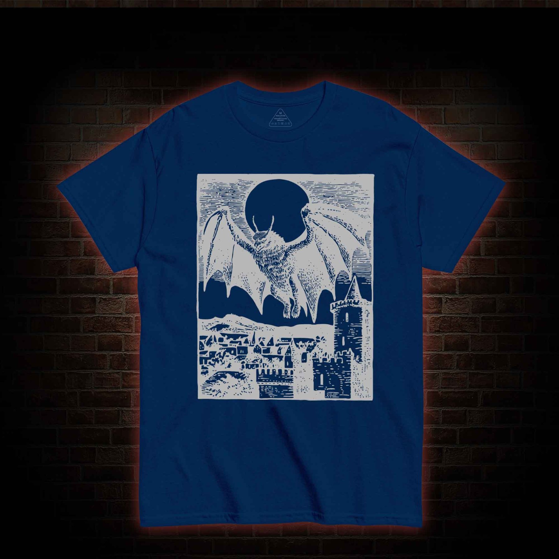 Vintage Mothman Monster T-shirt 