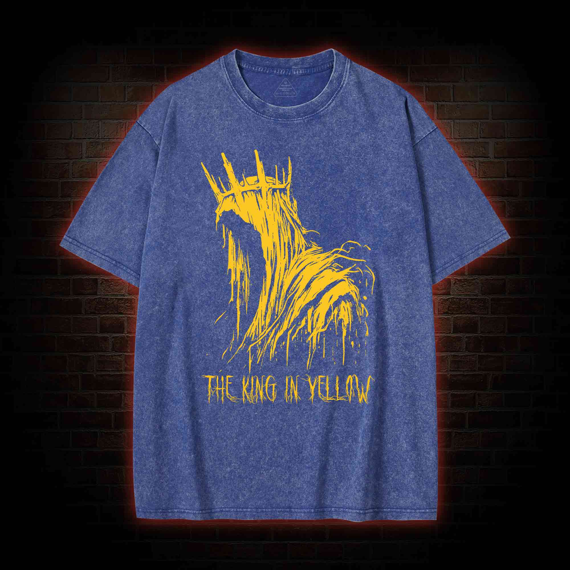 The King in Yellow Washed T-shirt