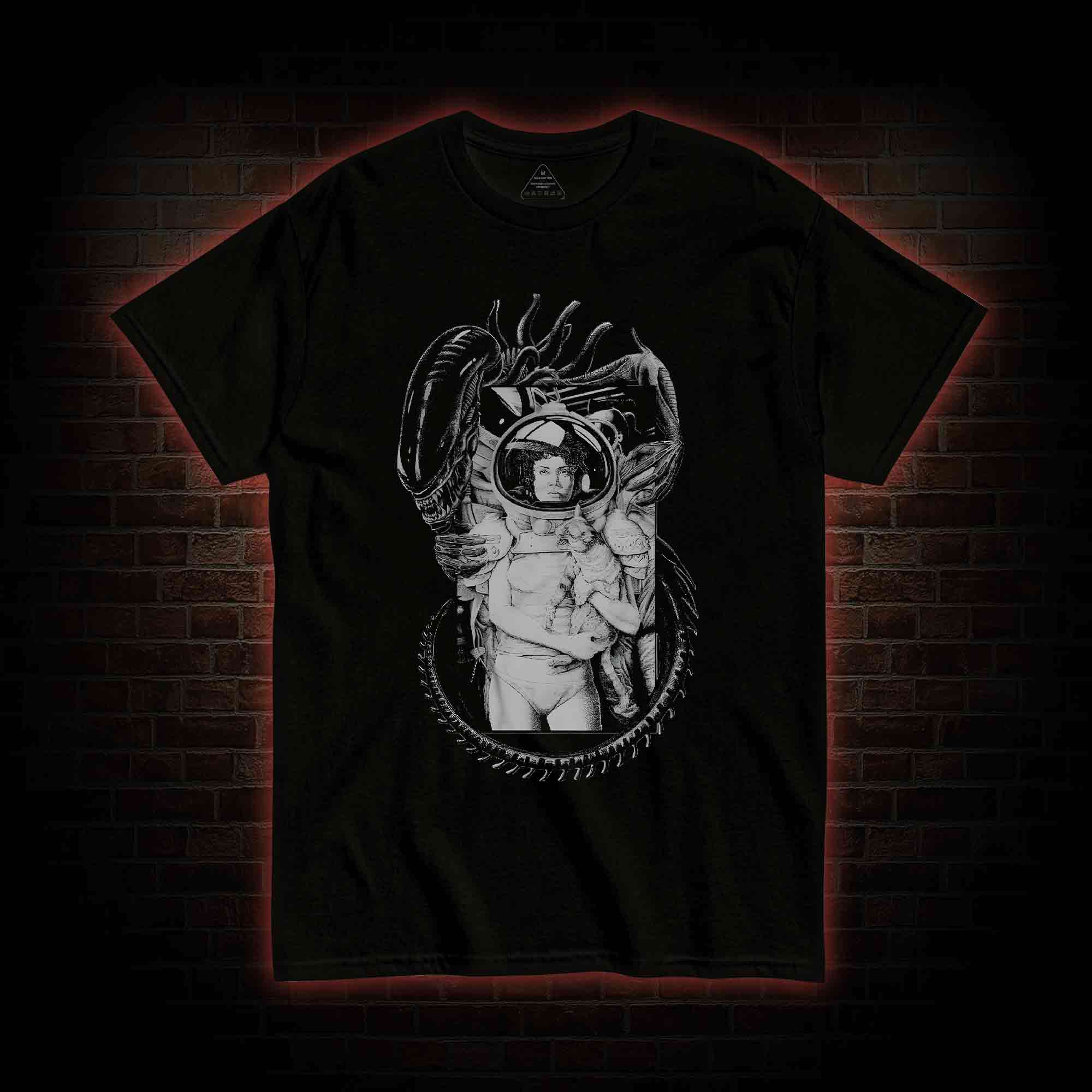 Alien Ripley Jonesy Sci-fi Horror T-shirt