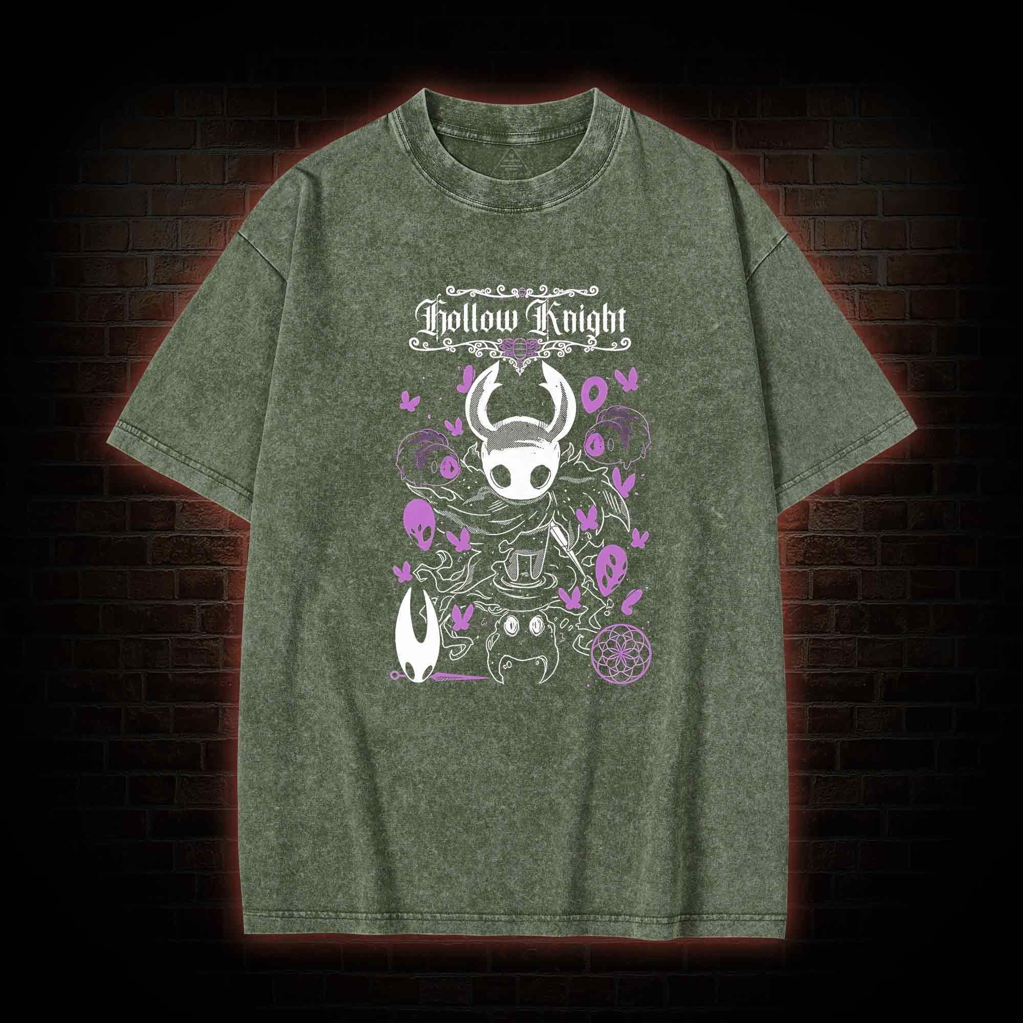 Insectoid Warrior Washed T-shirt