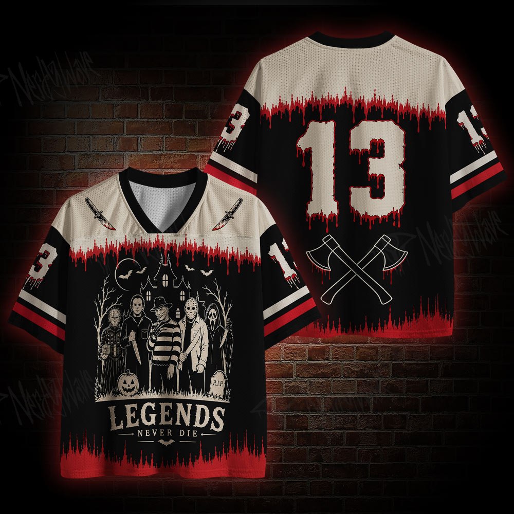 Horror Legends Never Die Mesh Jersey