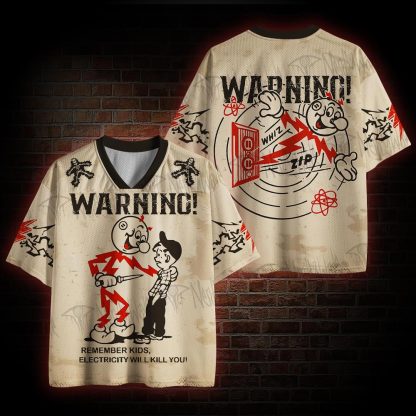 Warning! Mesh Jersey