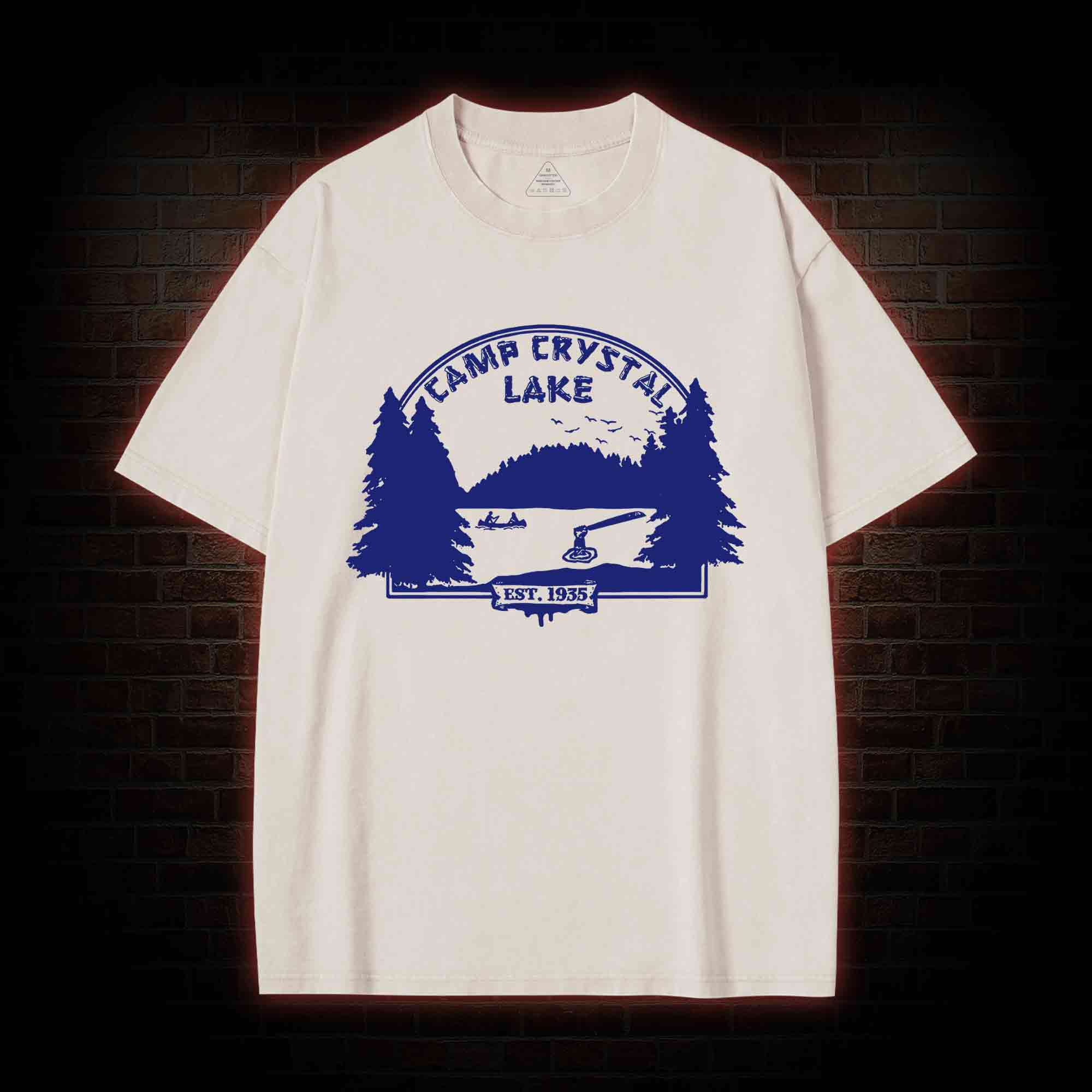 Camp Crystal Lake Washed T-shirt