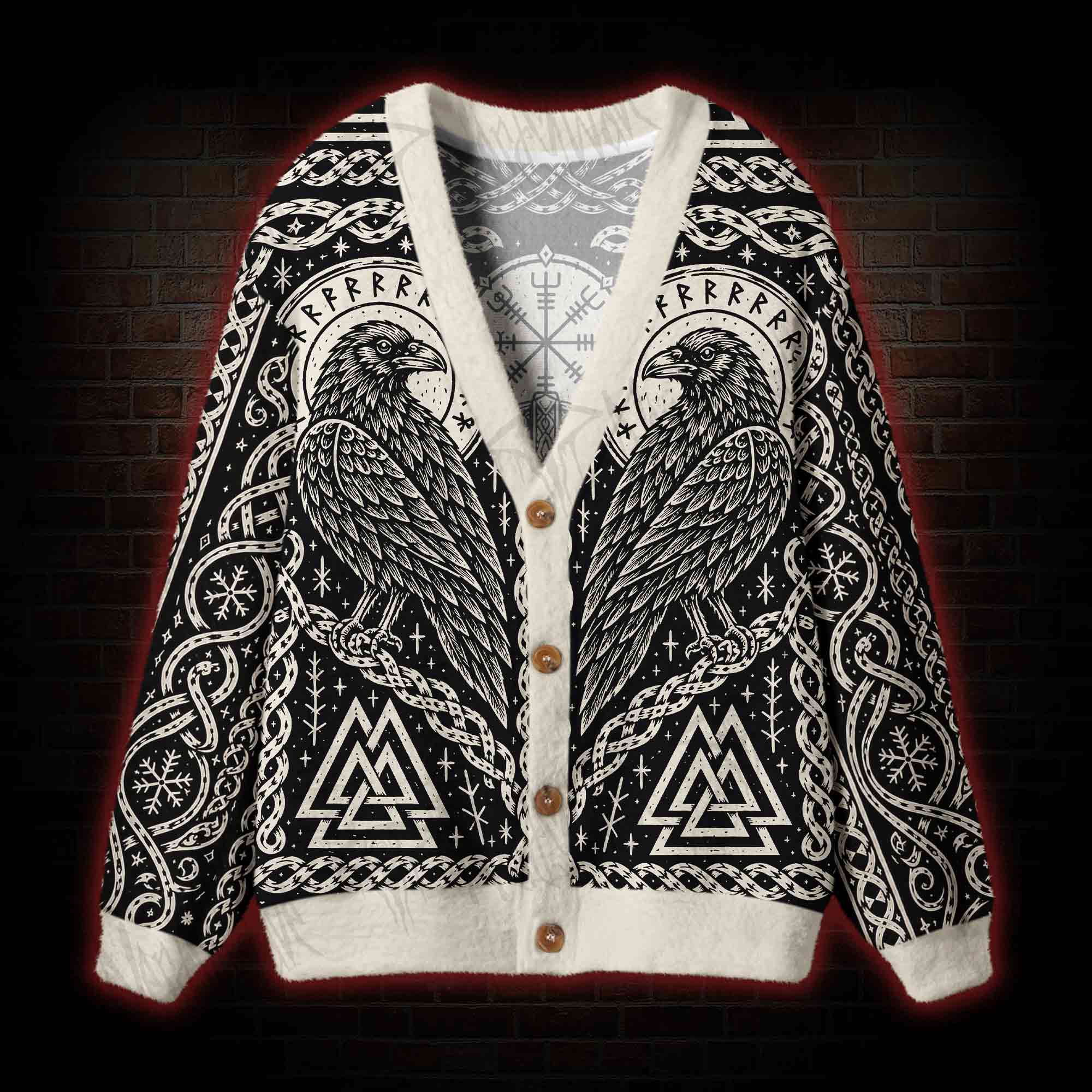 Odin’s Eyes Cardigan Sweater