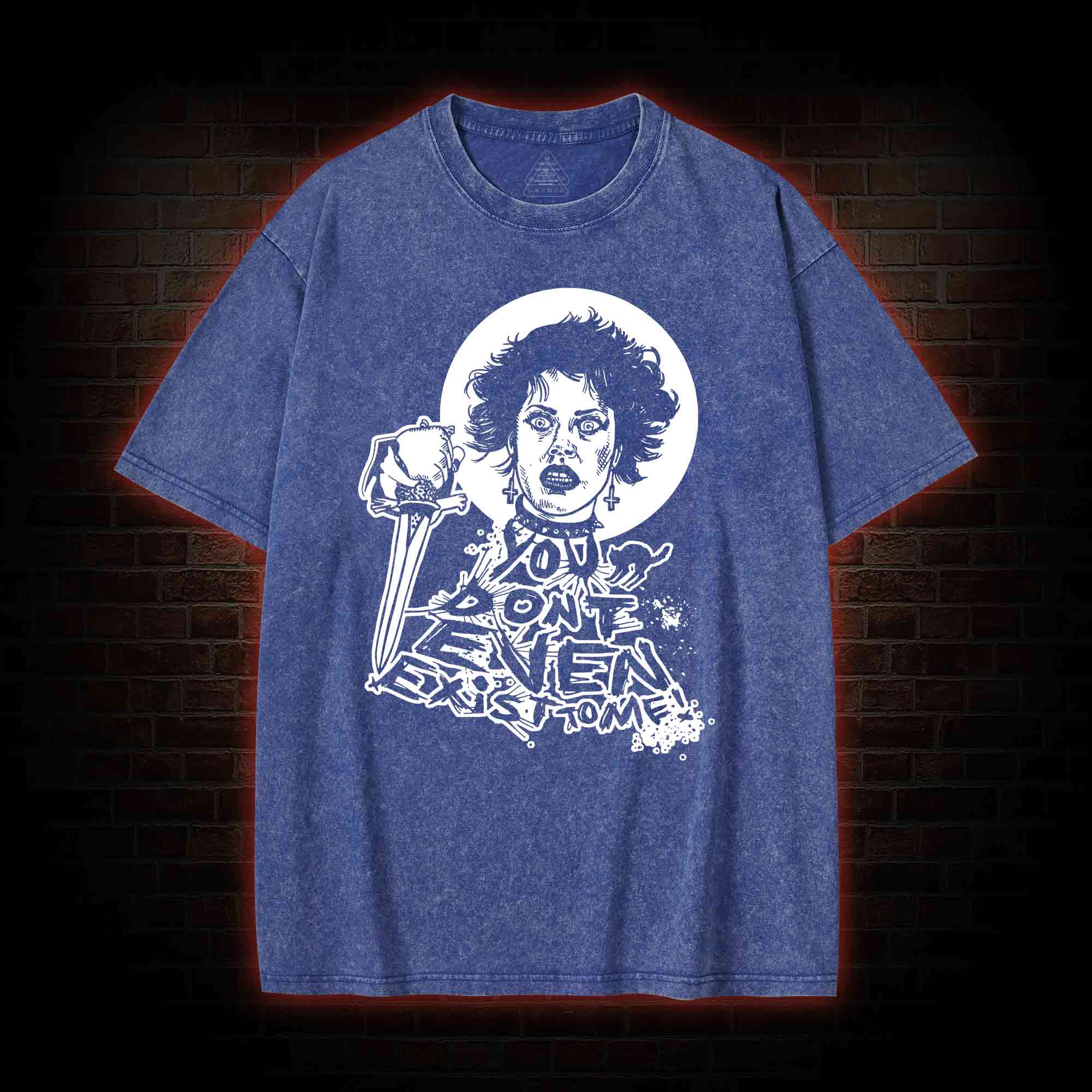 You Don't Even Exist To Me Washed T-shirt