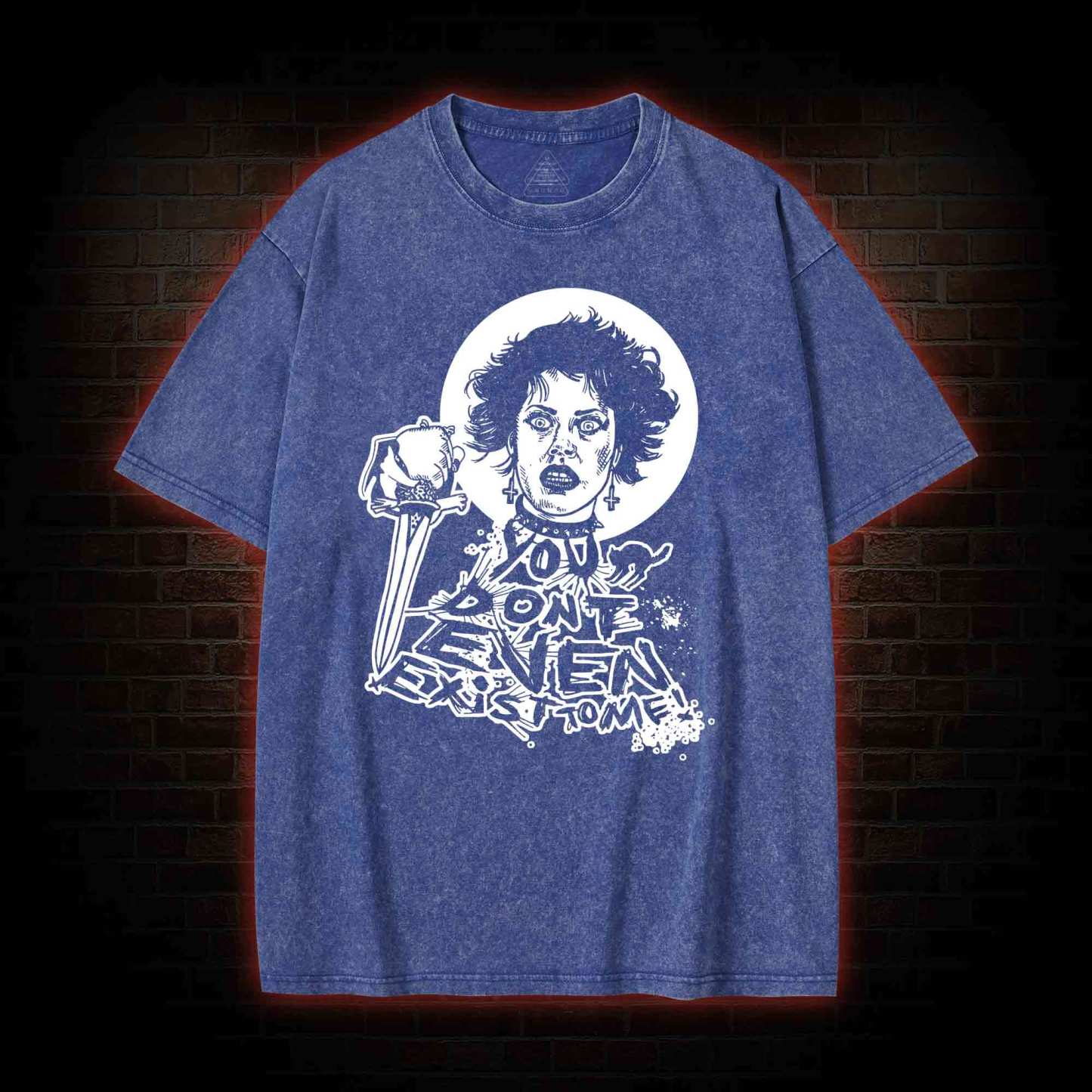 You Don't Even Exist To Me Washed T-shirt