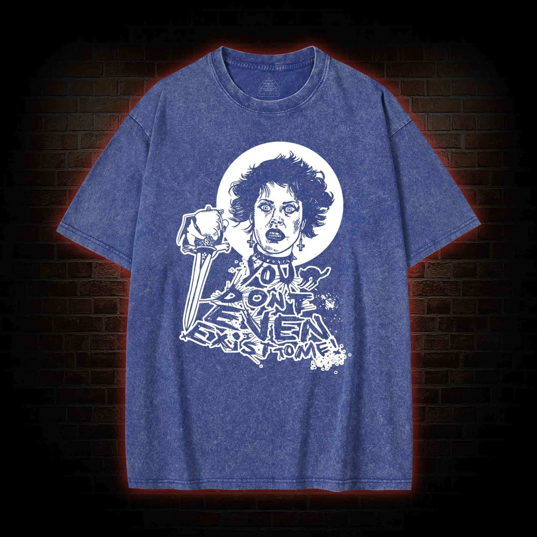 You Don't Even Exist To Me Washed T-shirt