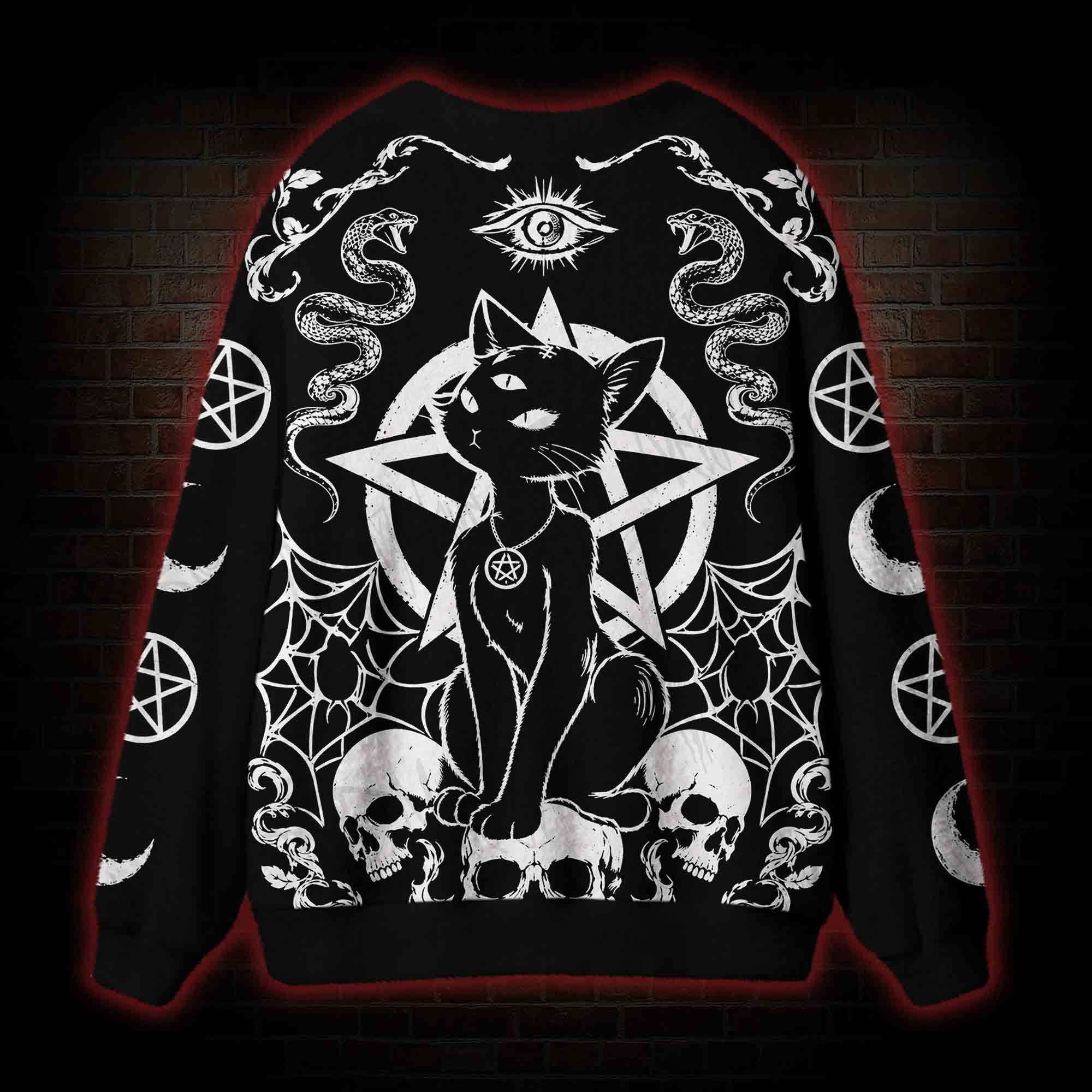 Witch's Familiar Cardigan Sweater