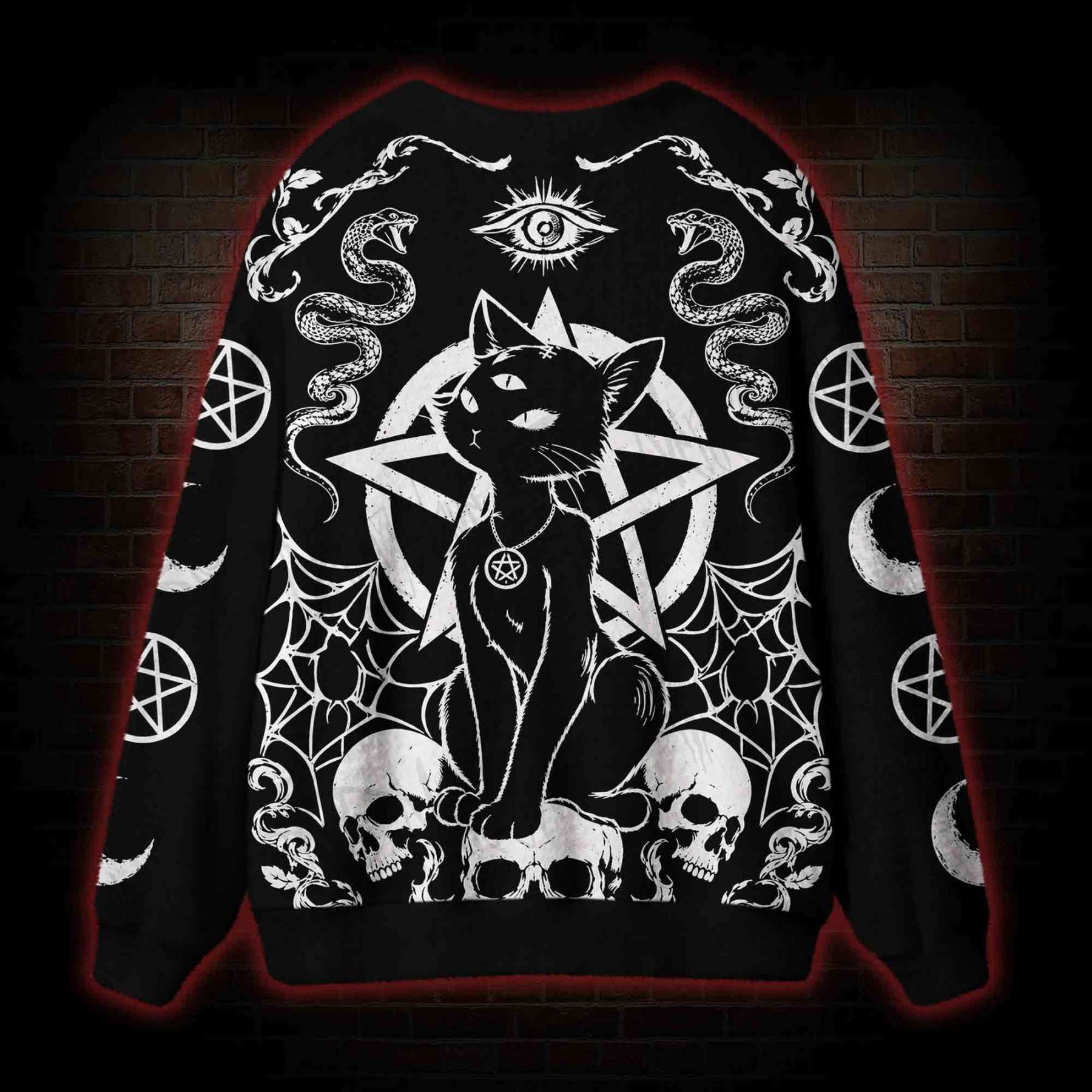 Witch's Familiar Cardigan Sweater