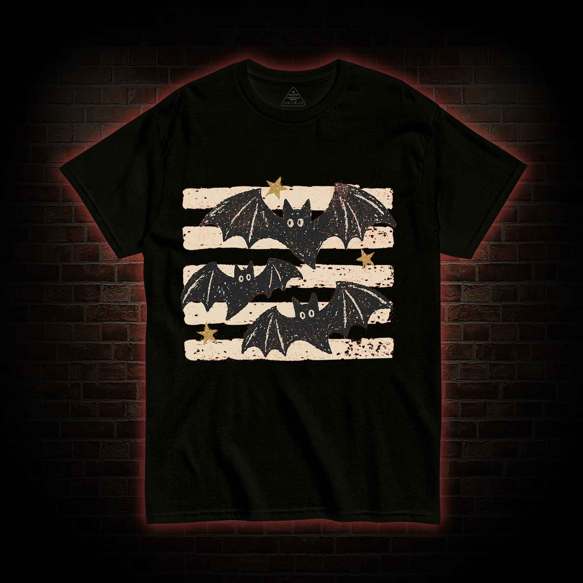 Vintage Bat Halloween T-shirt