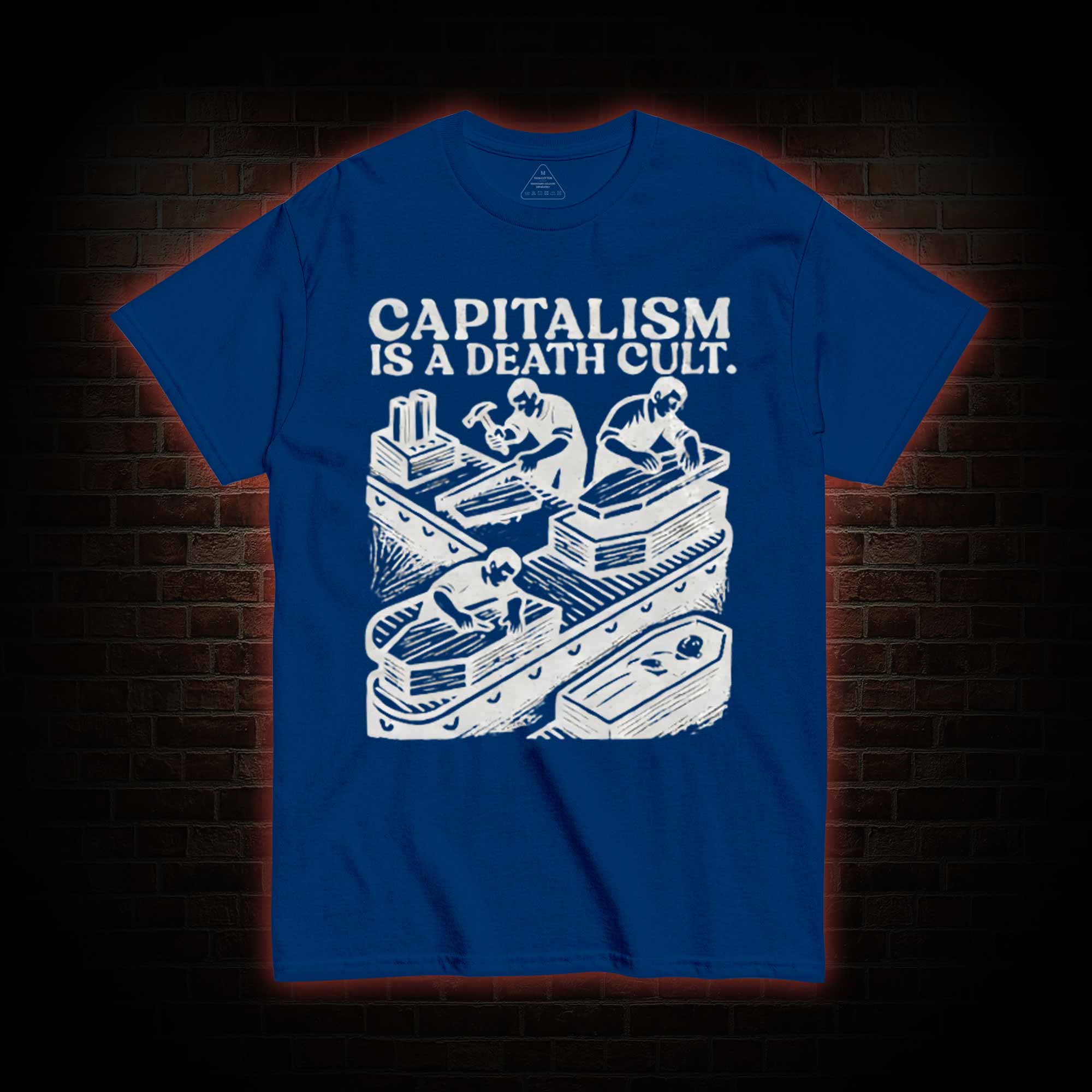Capitalism is A Death Cult T-shirt