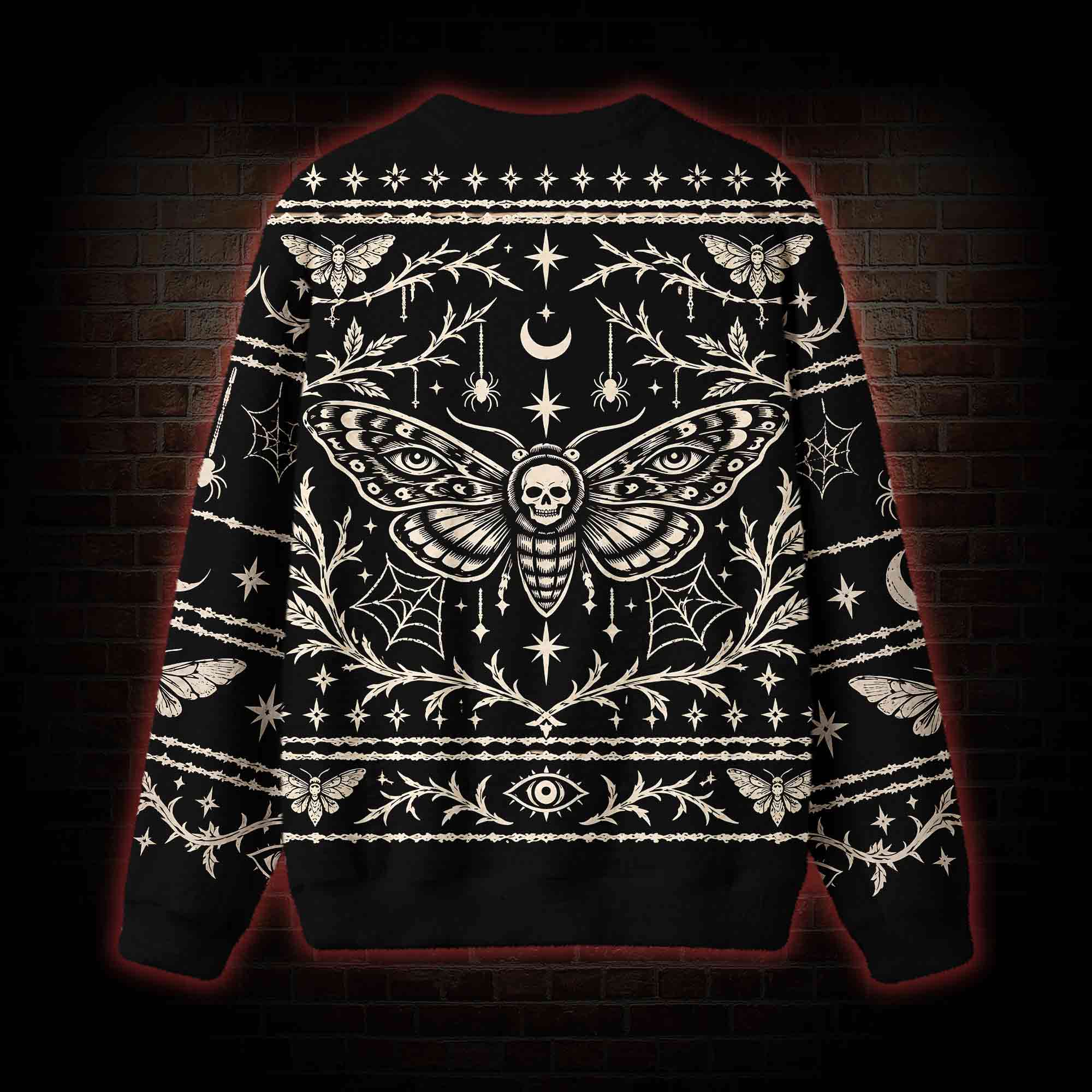 Anti Social Butterfly Ugly Sweatshirts